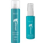Desodorante Jato Seco para Pés Principles Racco 100ml Spray de Hidratação Intensiva para Pés Principles Racco 50ml