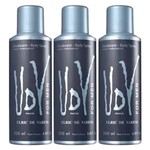Ficha técnica e caractérísticas do produto Desodorante - Kit Ulrich de Varens - 3x Body Spray UDV For Men Kit