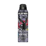 Ficha técnica e caractérísticas do produto Desodorante Masculino Playboy New York Aerosol - 150ml
