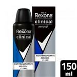 Ficha técnica e caractérísticas do produto Desodorante Masculino Rexona Clinical Aerosol 150ml
