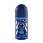 Ficha técnica e caractérísticas do produto Desodorante Masculino Roll-on Fresh Active 48h - Nivea