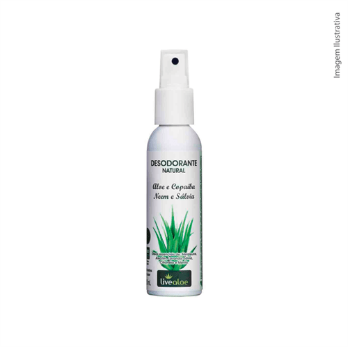 Ficha técnica e caractérísticas do produto Desodorante Natural Aloe e Copaiba 120 ML