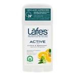 Ficha técnica e caractérísticas do produto Desodorante Natural Twist Active Citrus Bergamota Lafes 63g
