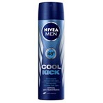 Ficha técnica e caractérísticas do produto Desodorante Nivea Aerosol Aqua Cool Masculino - 90ml