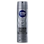 Ficha técnica e caractérísticas do produto Desodorante Nivea Aerosol Silver Protect Masculino 93G