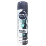 Ficha técnica e caractérísticas do produto Desodorante Nivea For Men Black White Fresh Aerosol - 150ml