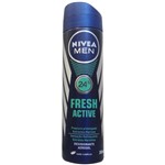 Ficha técnica e caractérísticas do produto Desodorante Nivea For Men Fresh Active Aerosol - 150ml