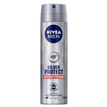 Ficha técnica e caractérísticas do produto Desodorante Nivea For Men Silver Protect Aer 150