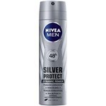 Ficha técnica e caractérísticas do produto Desodorante Nivea For Men Silver Protect Aerosol 150Ml