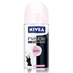 Ficha técnica e caractérísticas do produto Desodorante Nivea For Women Rollon Invisible For Black e White Clear 50Ml