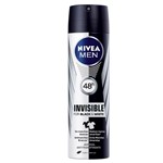 Ficha técnica e caractérísticas do produto Desodorante Nívea Invisible Black & White For Men Aerossol 97g
