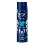 Ficha técnica e caractérísticas do produto Desodorante Nivea Men Active Dry Fresh Aerosol Antitranspirante 48h 150ml