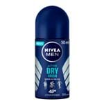Desodorante Nivea Actine Dry Fresh Men Roll On 48h 50ml