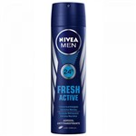 Ficha técnica e caractérísticas do produto Desodorante Nivea Men Aero Fresh Active 150 Ml