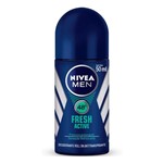 Ficha técnica e caractérísticas do produto Desodorante Nivea Men Fresh Active Roll-on