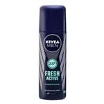 Ficha técnica e caractérísticas do produto Desodorante Nivea Men Fresh Active Spray 24h com 90ml
