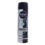 Ficha técnica e caractérísticas do produto Desodorante Nivea Men Invisible Black White Fresh Aerosol Antitranspirante 48h 150ml