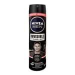 Ficha técnica e caractérísticas do produto Desodorante Nivea Men Invisible For Black & White Aerosol Antitranspirante 48h 150ml