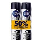 Kit Desodorante Nivea For Men Black e White Power Aerosol