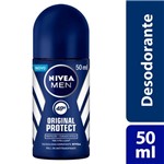 Ficha técnica e caractérísticas do produto Desodorante Nivea Men Original Protect Roll-on