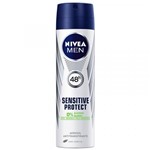 Ficha técnica e caractérísticas do produto Desodorante Nivea Men Sensitive Protect - 150ml