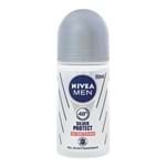 Ficha técnica e caractérísticas do produto Desodorante Nivea Men Silver Protect Roll-on Antitranspirante 48h com 50ml