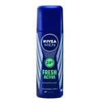 Ficha técnica e caractérísticas do produto Desodorante Nivea Spray Fresh For Men Antiperspirante Active 90ml