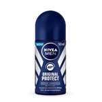 Ficha técnica e caractérísticas do produto Desodorante Nivea Original Protect Rollon - 50ml