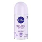 Ficha técnica e caractérísticas do produto Desodorante Nivea Roll On Feminino Double Effect 50Ml