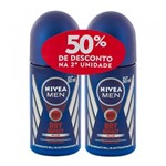 Ficha técnica e caractérísticas do produto Desodorante Nivea Roll On For Men Dry Impact 50ml 2 Unidades