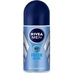Ficha técnica e caractérísticas do produto Desodorante Nivea Roll-on Fresh Active Men 50ml Desodorante Nivea Roll On Fresh Active Men 50ml