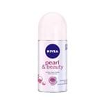 Ficha técnica e caractérísticas do produto Desodorante Nivea Roll-On Pearl Beauty 50ml