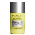 Ficha técnica e caractérísticas do produto Desodorante para Homem Loccitane Cedrat 75g