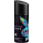 Ficha técnica e caractérísticas do produto Desodorante Playboy New York Masculino Aerosol - 150 Ml