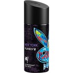Ficha técnica e caractérísticas do produto Desodorante Playboy New York Masculino Aerosol 150ml