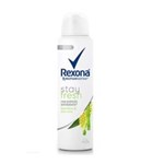 Ficha técnica e caractérísticas do produto Desodorante Rexona Aerosol Bamboo Feminino Stay Fresh 120ml