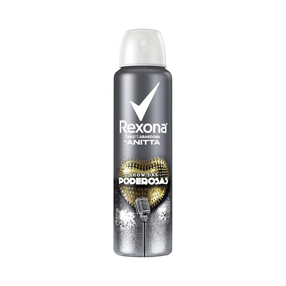 Ficha técnica e caractérísticas do produto Desodorante Rexona Aerosol By Anitta Show das Poderosas 150ml