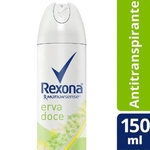 Ficha técnica e caractérísticas do produto Desodorante Rexona Aerosol Erva Doce 150ml/90g