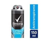 Ficha técnica e caractérísticas do produto Desodorante Rexona Aerosol Masculino Xtracool 150ml