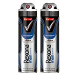 Ficha técnica e caractérísticas do produto Desodorante Rexona Aerosol Men Active 90g 2 Unidades