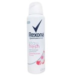 Ficha técnica e caractérísticas do produto Desodorante Rexona Aerosol Stay Fresh Flores Brancas e Lichia Feminino 150ml