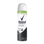Ficha técnica e caractérísticas do produto Desodorante Rexona Invisible Aerosol Comprimido Antitranspirante 48h com 85ml