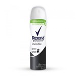 Ficha técnica e caractérísticas do produto Desodorante Rexona Invisible Women Aerosol Comprimido