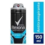 Ficha técnica e caractérísticas do produto Desodorante Rexona Men Impacto Aerosol Antitranspirante 48h com 150ml