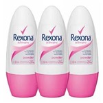 Ficha técnica e caractérísticas do produto Desodorante Rexona Roll On Feminino Powder 50Ml Leve 3 Pague 2