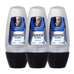 Ficha técnica e caractérísticas do produto Desodorante Rexona Roll On Masculino Men Active 50ml Leve 3 Pague 2
