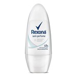Ficha técnica e caractérísticas do produto Desodorante Rexona Roll-on Sem Perfume 50ml - Unilever