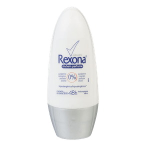 Ficha técnica e caractérísticas do produto Desodorante Rexona Women Sem Perfume 50ml (roll-on)