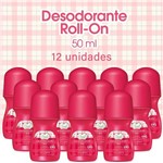 Ficha técnica e caractérísticas do produto Desodorante Roll-On Antiperspirante Giovanna Baby Cherry 50ml (KIT 12 Unidades)