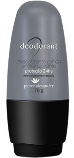 Desodorante Roll-on Antitranspirante 70g P.a. Cinza - Pierre Alexander
